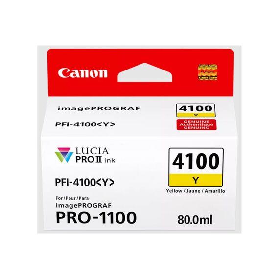 Картридж струменевий Canon PFI-4100 imagePROGRAF PRO-1100 Yellow