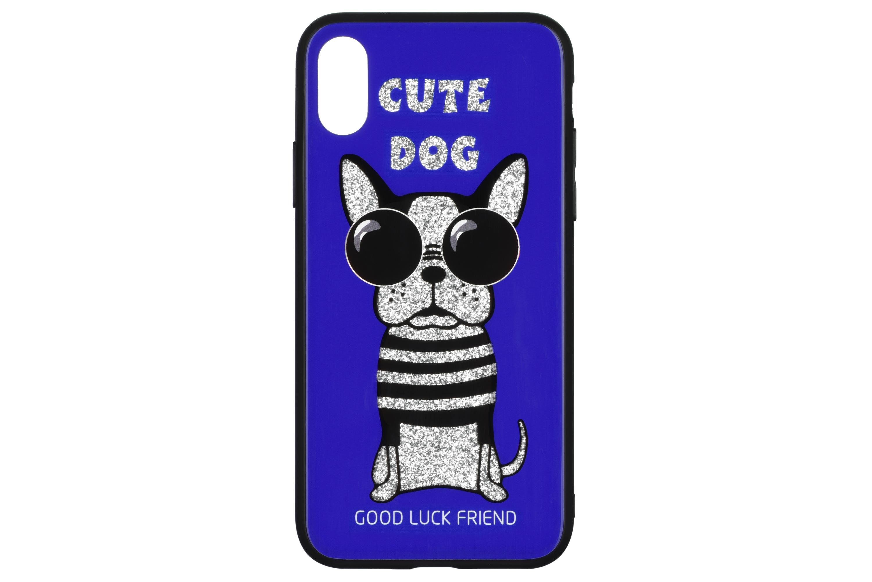 Чохол WK для Apple iPhone XS, WPC-087, Cute Dog Blue