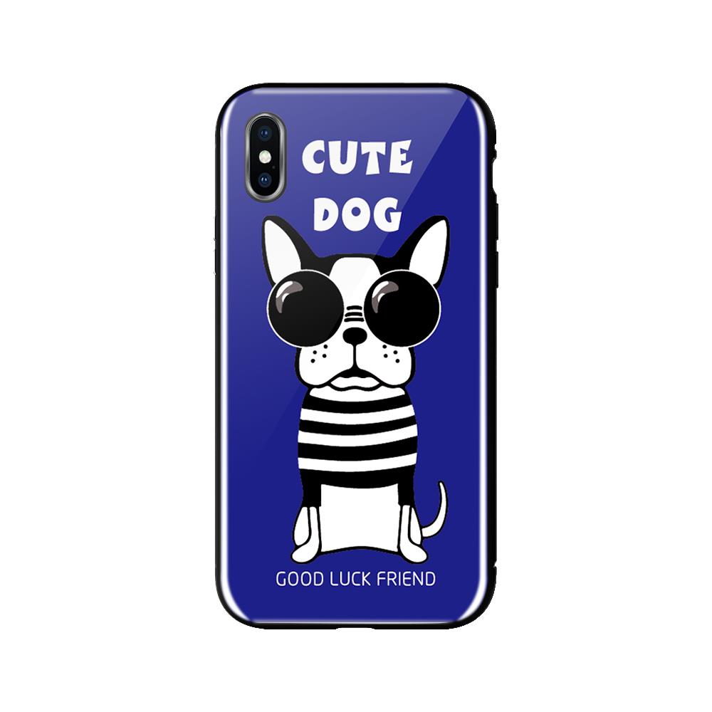 Чохол WK для Apple iPhone XS Max, WPC-087, Cute Dog Blue