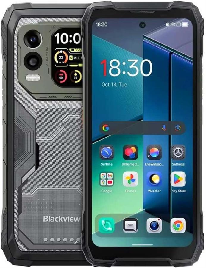 Смартфон Blackview XPLORE 1 Pro 5G 6.78" 12/256ГБ, 2SIM, 20000мА•год, чорний UA (з тепловізором)