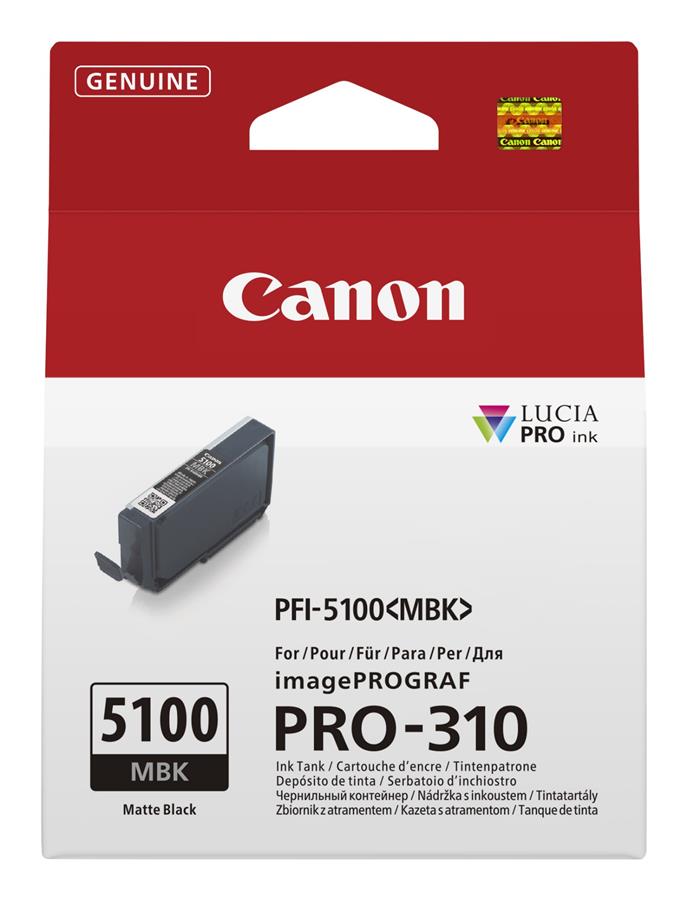 Картридж струменевий Canon PFI-5100 imagePROGRAF Pro-310 Matte Black