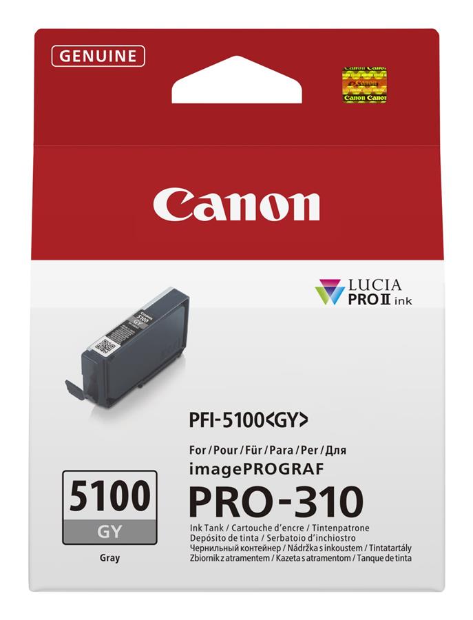Картридж струменевий Canon PFI-5100 imagePROGRAF Pro-310 Gray