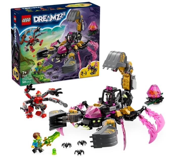 Конструктор LEGO DREAMZzz Кошмарний землекоп-скорпіон