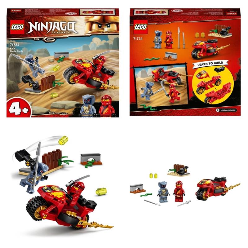 Конструктор LEGO Ninjago Мотоцикл Кая 71734