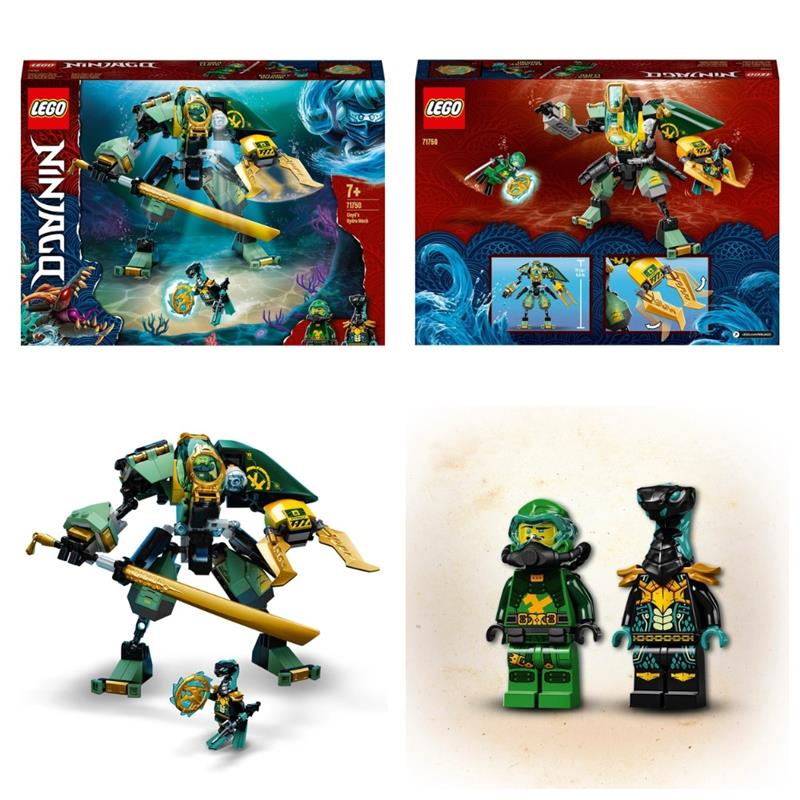 Конструктор LEGO Ninjago Водный робот Ллойда 71750