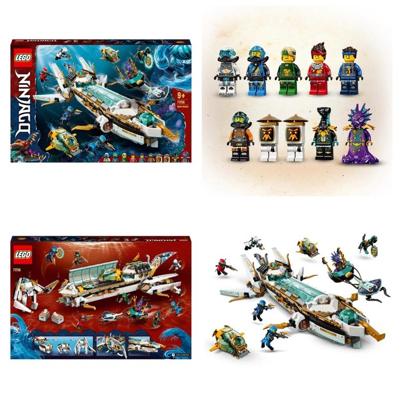 Конструктор LEGO NINJAGO Подводный «Дар Судьбы» 71756