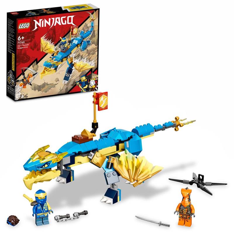 Конструктор LEGO Ninjago Грозовой дракон ЭВО Джея 71760