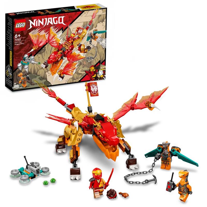 Конструктор LEGO Ninjago Огненный дракон ЭВО Кая 71762