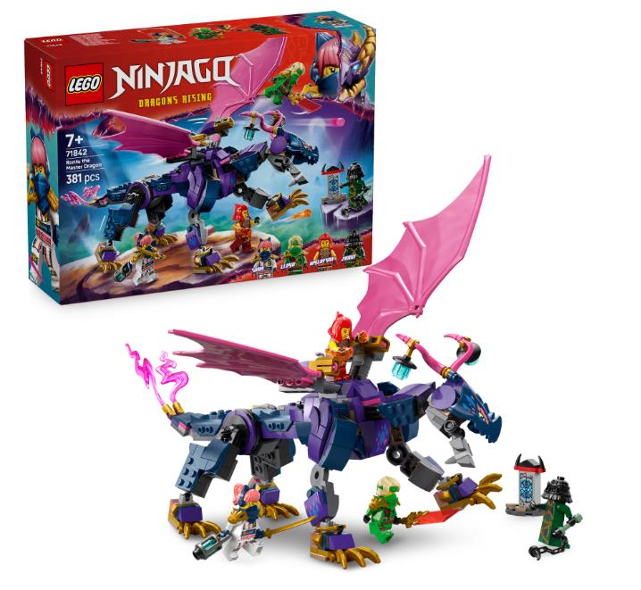Конструктор LEGO Ninjago Ронту, повелитель драконів