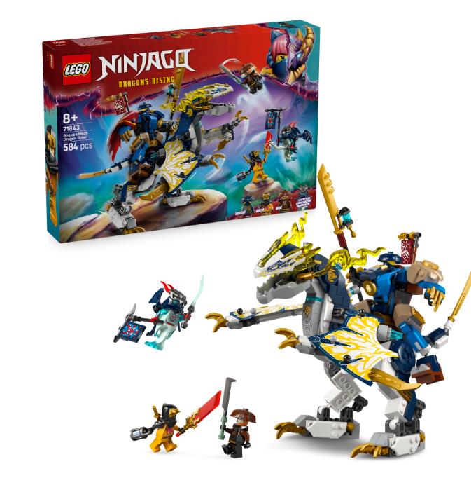 Конструктор LEGO Ninjago Розбійник: Робот-вершник на драконі