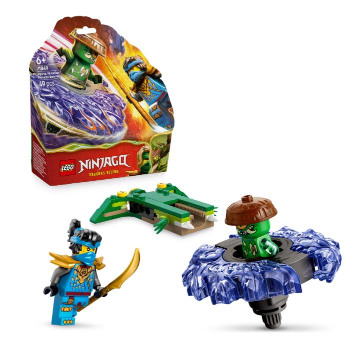 Конструктор LEGO Ninjago Нія проти спінера монстра-мутанта