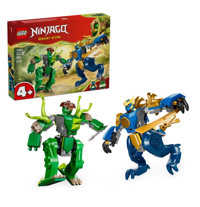 Конструктор LEGO Ninjago Битва робота дракона Джея