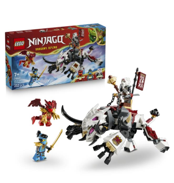 Конструктор LEGO Ninjago Зільвар і дракон Гримтак
