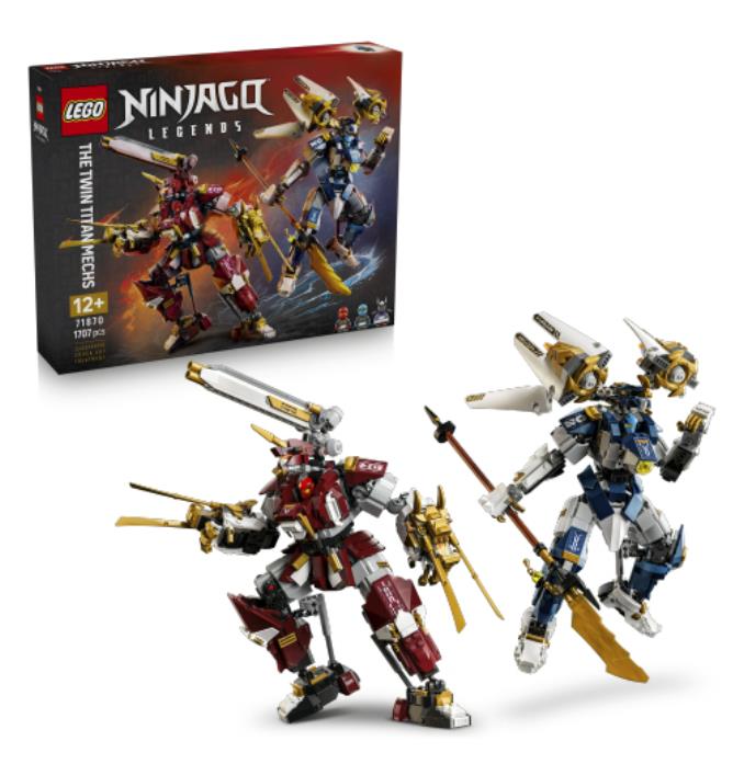 Конструктор LEGO Ninjago Близнюки роботи-Титани