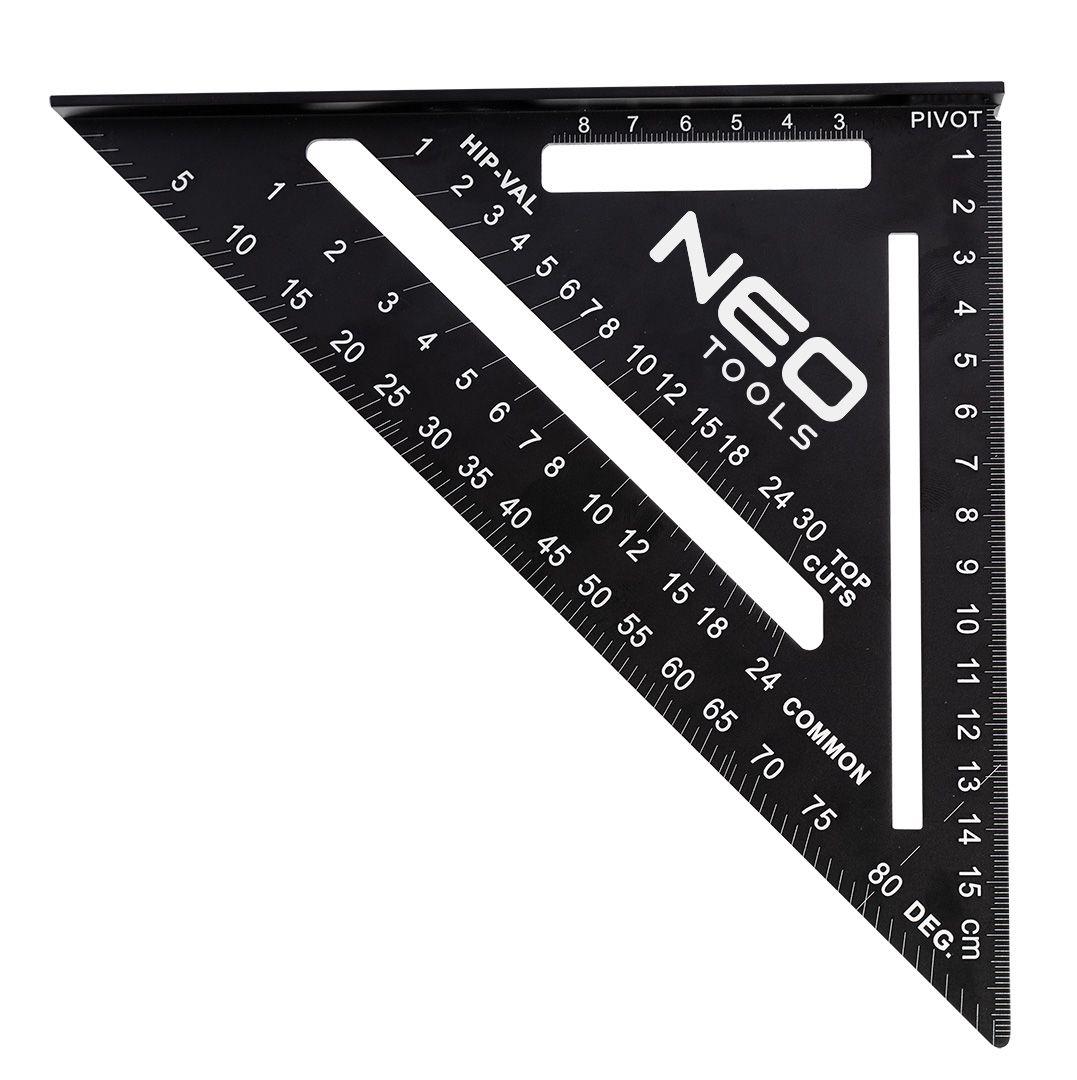 Кутник Neo Tools, 18.3x18.3x2.2см, алюміній