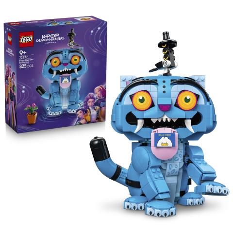 Конструктор LEGO KPop Demon Hunters Тигр Дерпі та пташка Сассі