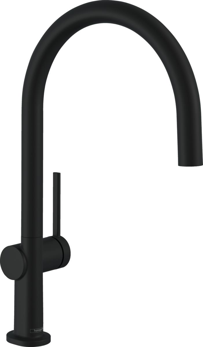 Змішувач для кухні Hansgrohe Talis M54, довж.виливу - 235мм, поворотний, 1важіль, KM220, матовий чорний