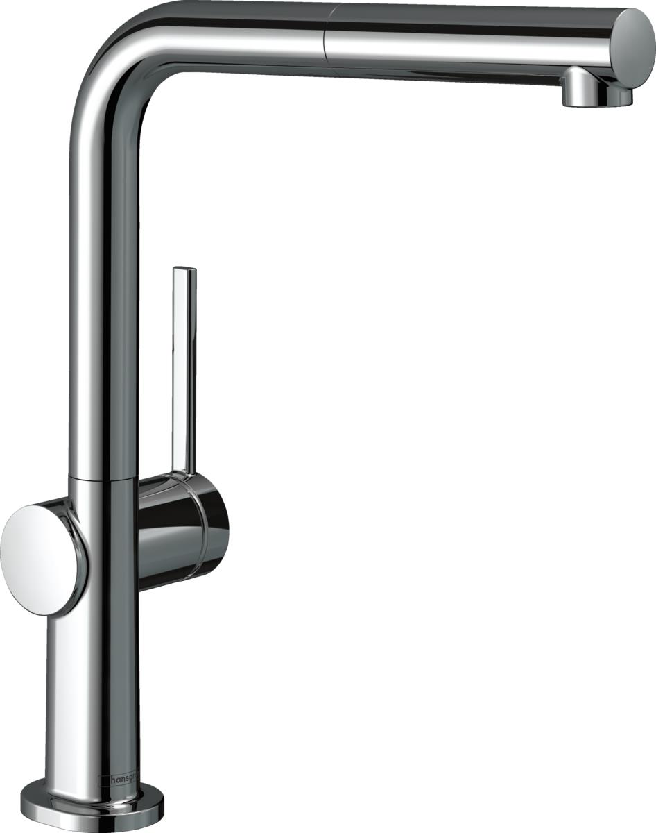 Змішувач для кухні Hansgrohe Talis M54, довж.виливу - 215мм, витяжний, 1важіль, KM270sBox, хром
