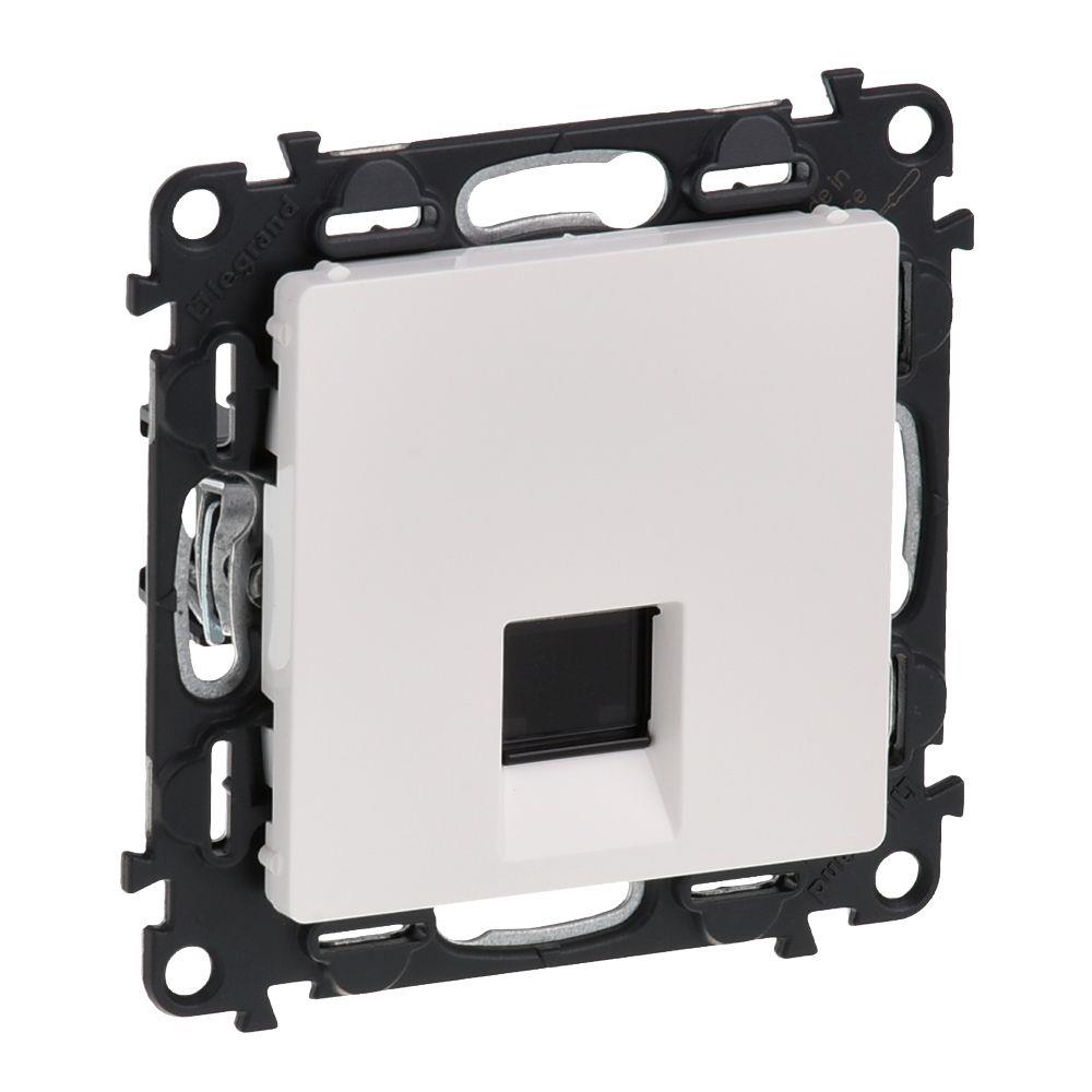 Розетка інформаційна RJ45 кат. 6 UTP Legrand Valena LIFE, білий