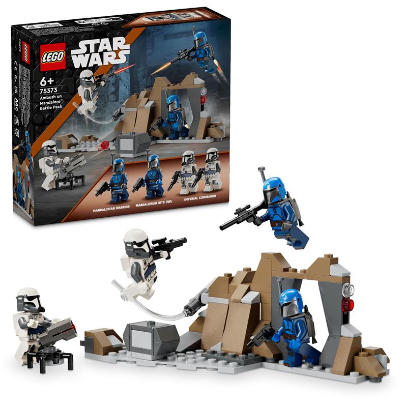 Конструктор LEGO Star Wars Бойовий комплект «Засідка на Мандалорі»