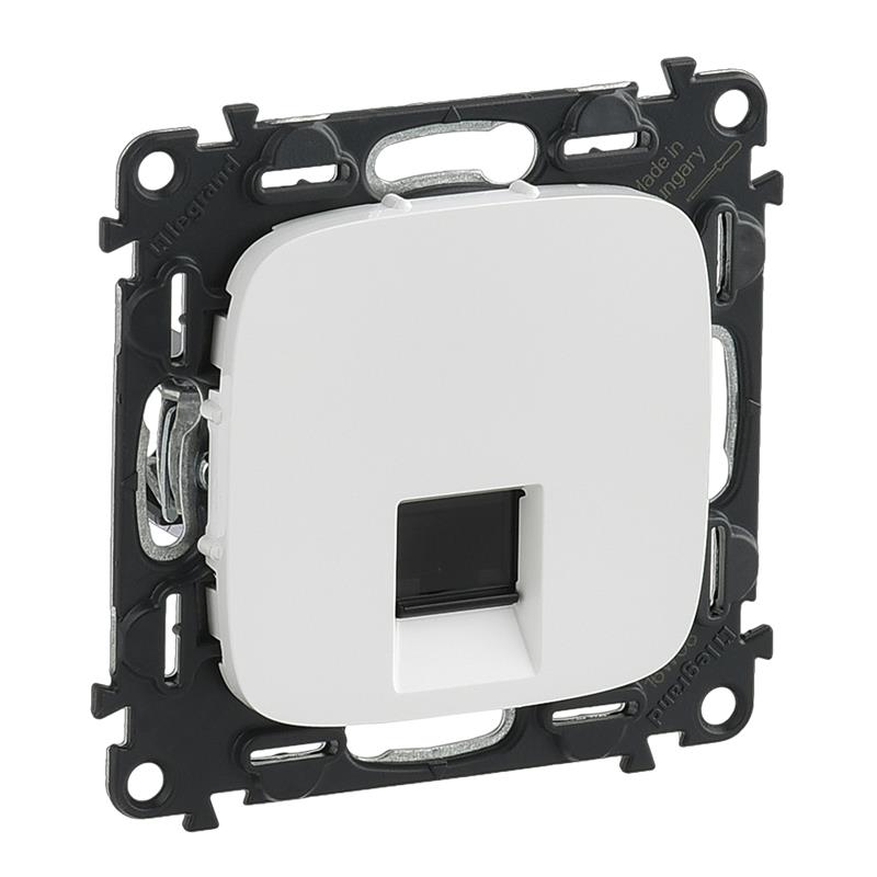 Розетка RJ45 Кат.6 UTP Legrand Valena ALLURE, білий