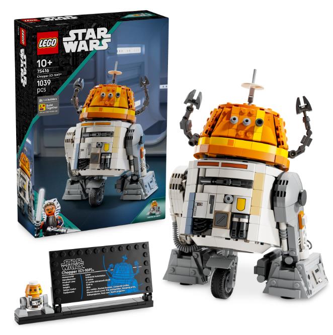 Конструктор LEGO Star Wars Чоппер (C1-10P). Дроїд-астромеханік