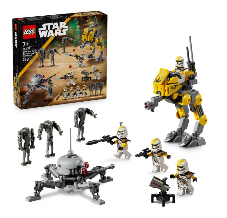 Конструктор LEGO Star Wars Бойовий загін бійців-клонів 327-го галактичного корпусу