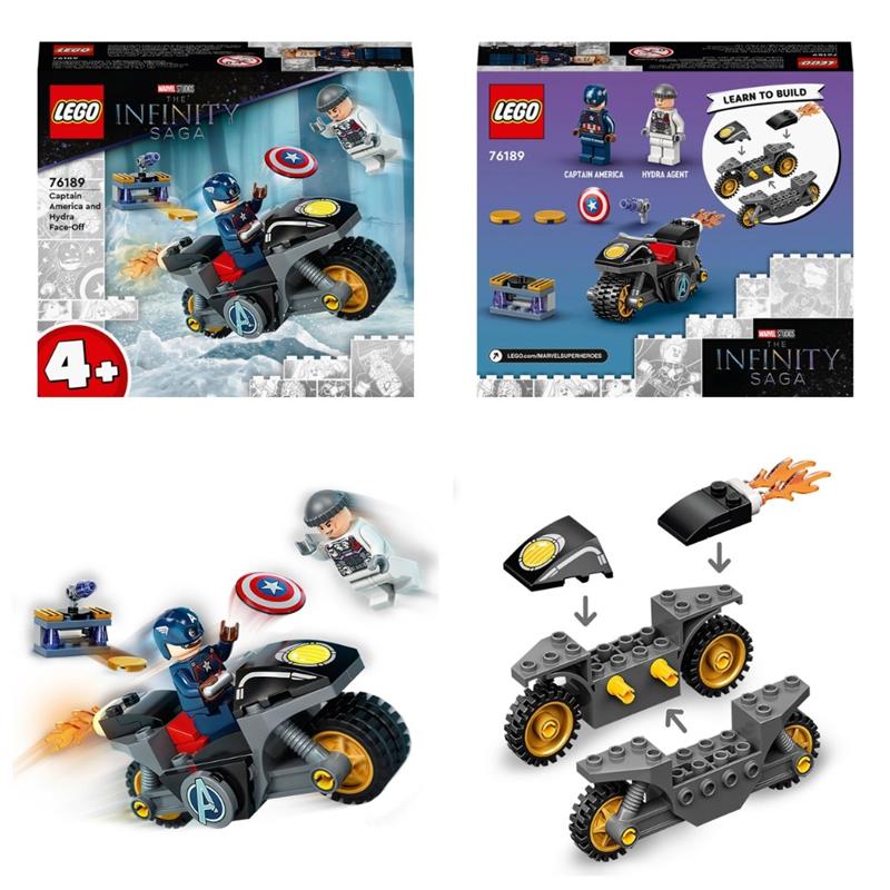 Конструктор LEGO Super Heroes Битва Капитана Америка с Гидрой 76189