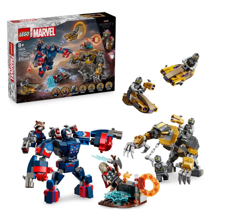Конструктор LEGO Super Heroes Месники: Завершення Тор проти Чітаурі