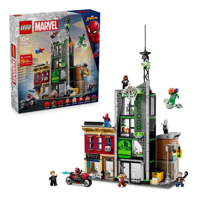 Конструктор LEGO Super Heroes Людина-павук проти Оскорпа