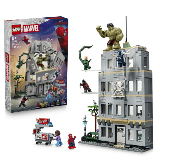 Конструктор LEGO Super Heroes Епічна сутичка Людини-Павука проти Халка