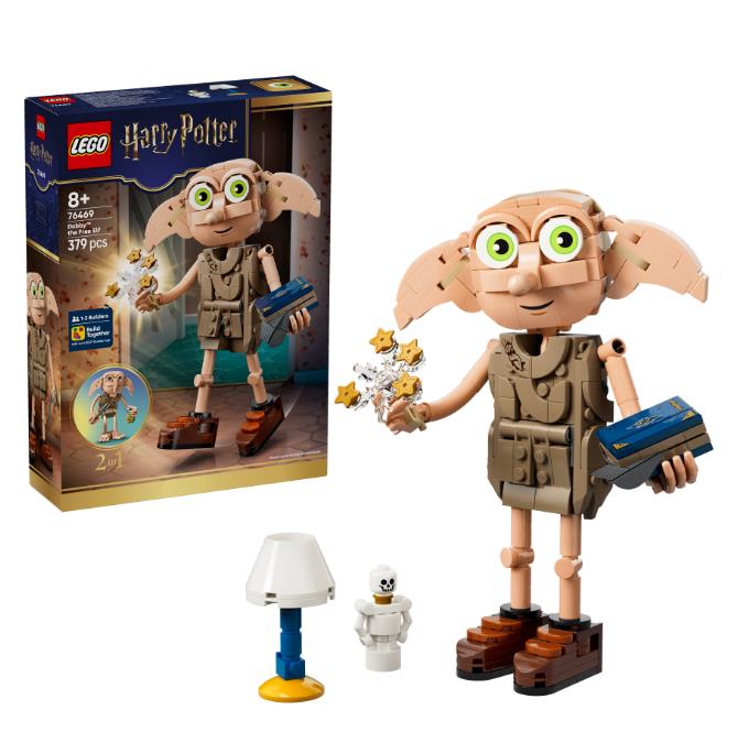 Конструктор LEGO Harry Potter Добі, вільний ельф