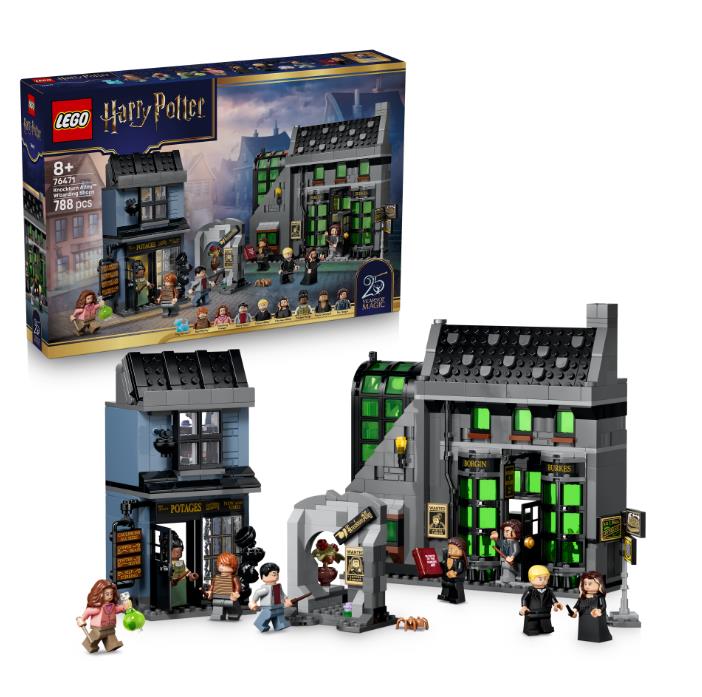 Конструктор LEGO Harry Potter Магазини для чарівників на Алеї Ноктерн