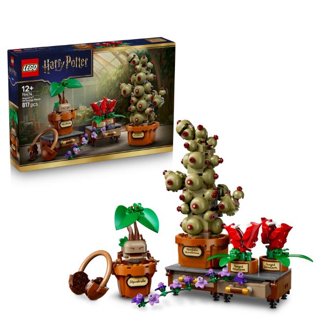Конструктор LEGO Harry Potter Рослини з курсу гербології в Гоґвортсі