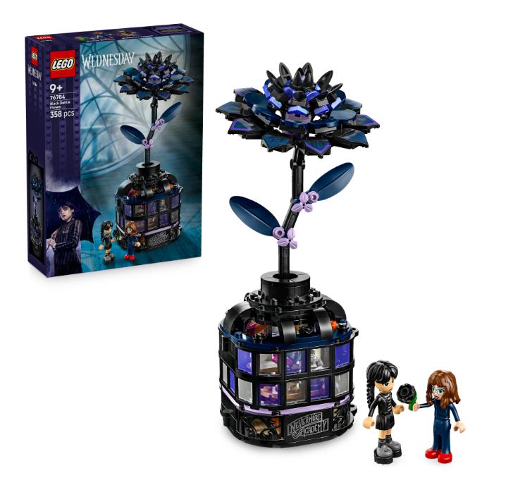 Конструктор LEGO Wednesday Квітка чорної жоржини