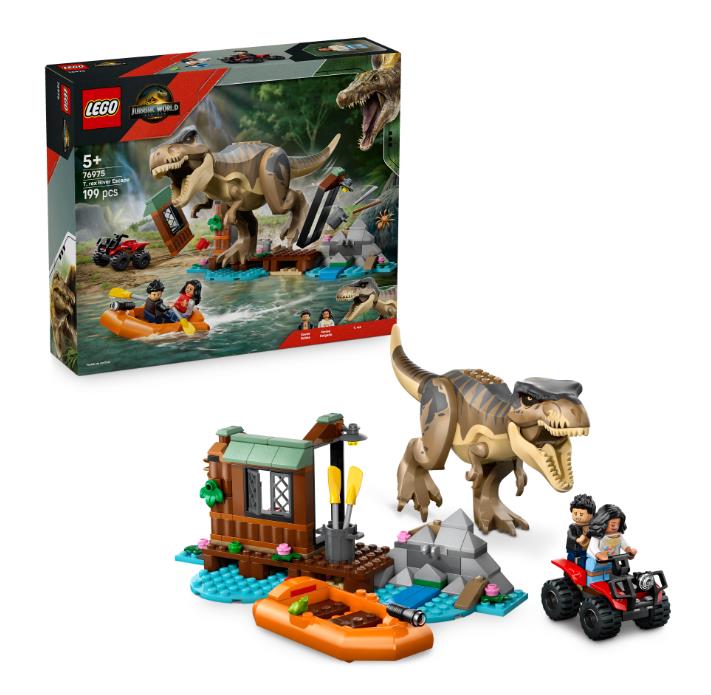 Конструктор LEGO Jurassic World Втеча річкою від тиранозавра
