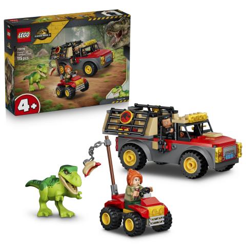 Конструктор LEGO Jurassic World Вантажівка для перевезення молодого тиранозавра