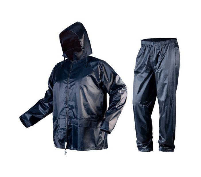Дощовик Neo Tools (Куртка+Штани), поліестер, 170г/м кв, сумка, XXXL(58), синій темний