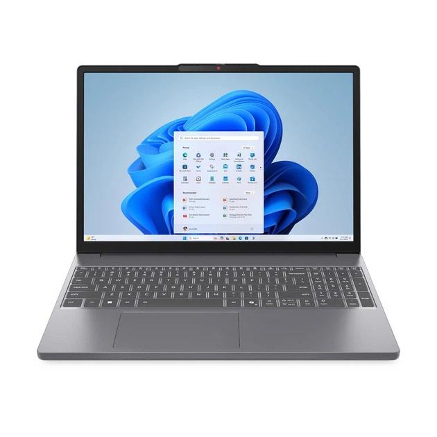 Ноутбук Lenovo IdeaPad Slim 3-15IRH10 15.3" WUXGA IPS AG, Intel i5-13420H, 16GB, F512GB, UMA, DOS, сірий
