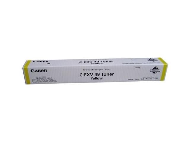 Тонер Canon C-EXV49Y C3325i/C3330i/C3520i/C3720i/DX C3730i/DX C3822/DX C3826i (19000 стор) Yellow