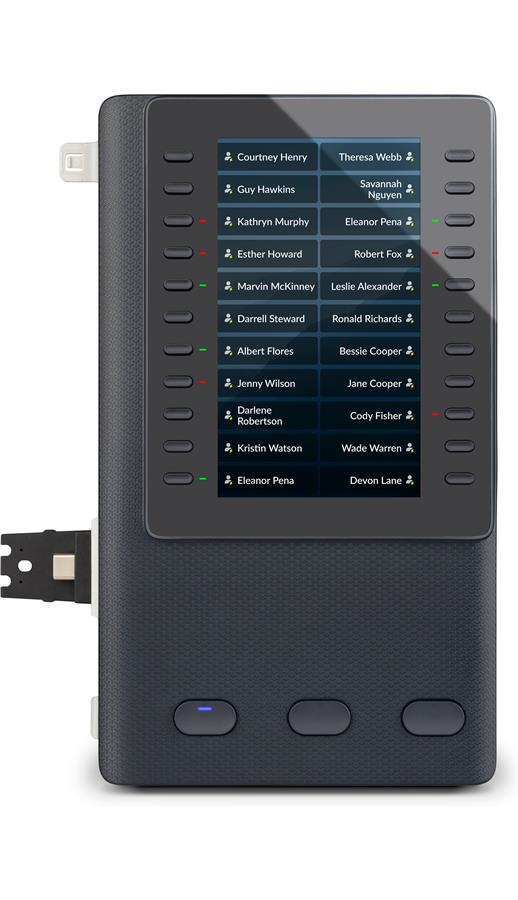 Модуль розширення Poly Edge E Series, 22 лінії (66 з пейджингом), сірий