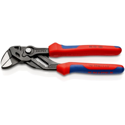Кліщі переставні KNIPEX 0-40мм 180мм 0.255кг