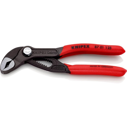 Кліщі сантехнічні KNIPEX Cobra, 0-27мм, 125мм, 0.085кг