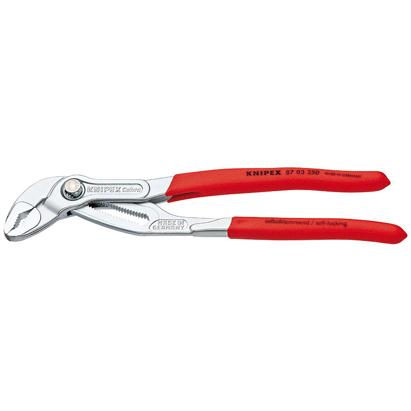 Кліщі сантехнічні KNIPEX Cobra, 0-50мм, 250мм, 0.314кг