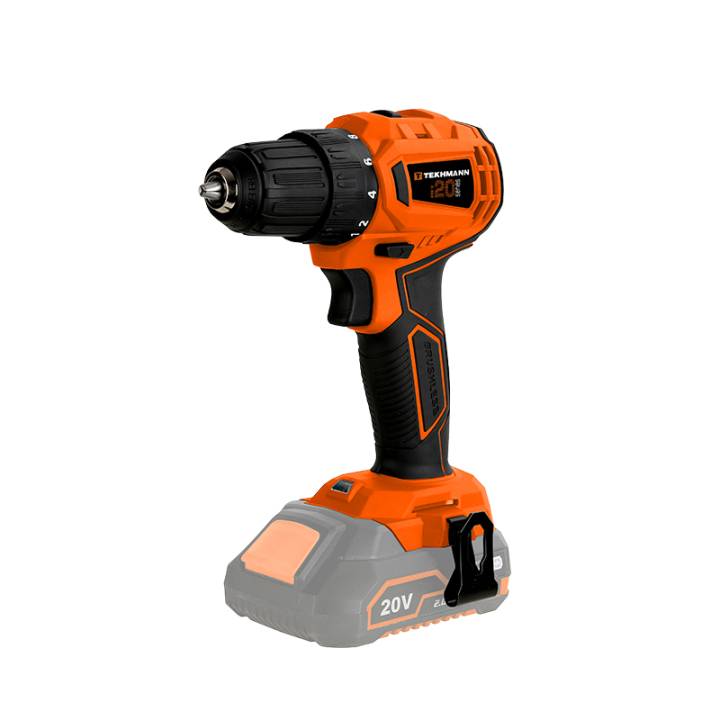 Шурупокрут-дриль акумуляторний Tekhmann TCD-40/i20 BS 20В 40Нм 0-400·1400об/хв без АКБ та ЗП