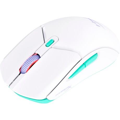Миша HyperX Pulsefire Haste 2 Core, RGB, WL/BT, білий