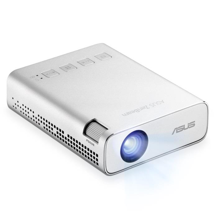 Проєктор портативний Asus ZenBeam E1R WVGA, 200 lm, LED, 1.2, WiFi