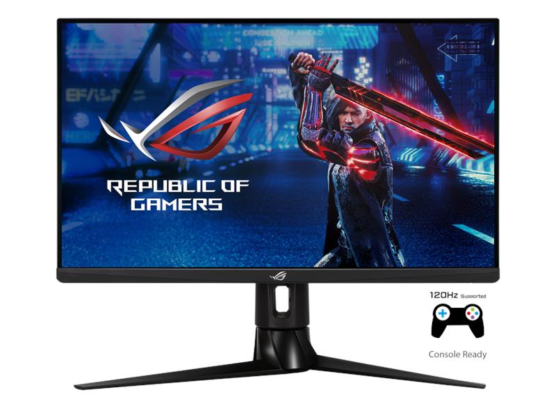 Монітор Asus 27" ROG Strix XG27AQ 2xHDMI, DP, 2xUSB, MM, IPS, 2560x1440, 170Hz, 1ms, sRGB 130%, G-SYNC, AdaptiveSync, Pivot, HDR400