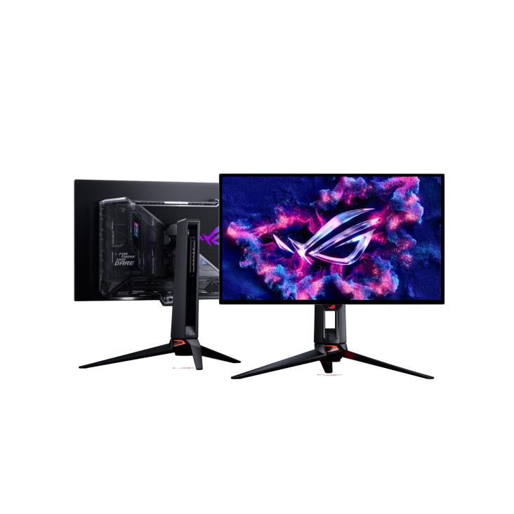 Монітор Asus 26.5" ROG Swift OLED PG27UCWM 2xHDMI, DP, USB-C, 3xUSB, WOLED, 3840x2160, 240/480Hz, 0.03ms, DCI-P3 99%, G-SYNC, FreeSync, Pivot, HDR400