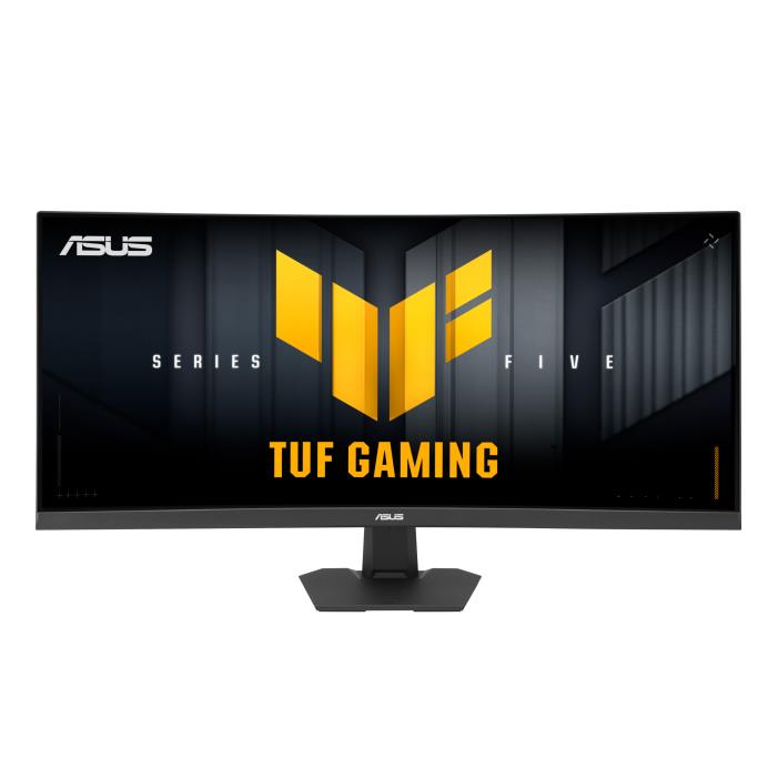 Монітор Asus 34" TUF Gaming VG34WQ5F 2xHDMI, 2xDP, 2xUSB, MM, VA, 3440x1440, 21:9, 200/400Hz, 0.5ms, DCI-P3 95%, CURVED, FreeSync, HDR400